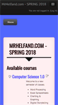 Mobile Screenshot of mrhelfand.com